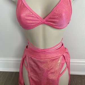 3 Piece Rolita Couture Set Pink